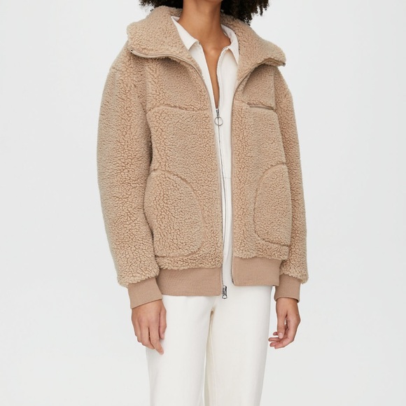 Aritzia Jackets & Blazers - Aritzia Wilfred Free The Teddy Jacket